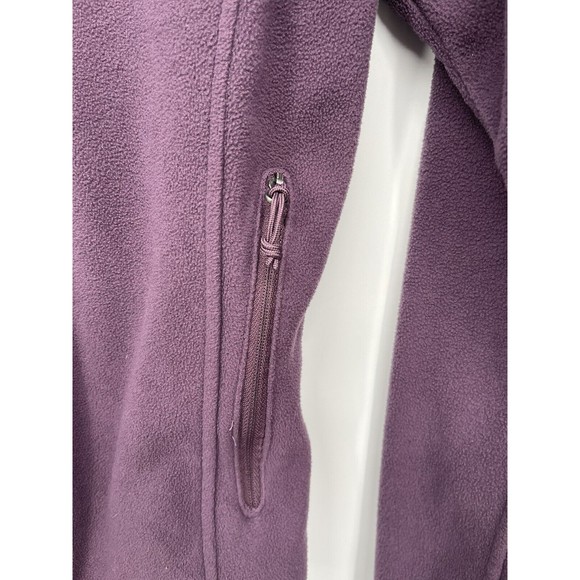 Women's Columbia Fleece Zip Up Jacket XSmall Purple‎ - Picture 4 of 7
